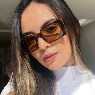Rectangle Retro Sunglass
